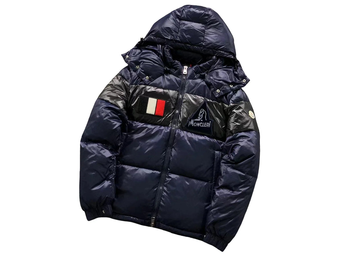 Moncler Gary Down Jacket — Navy