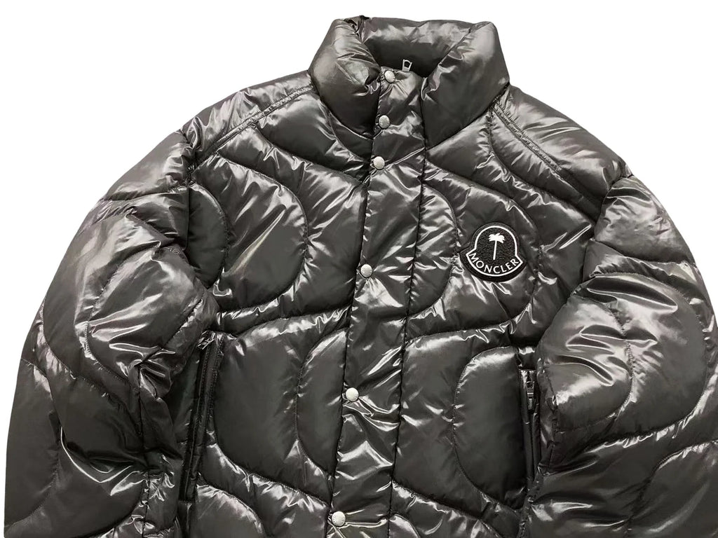 Moncler x Palm Angels Haunani Down Jacket — Grey