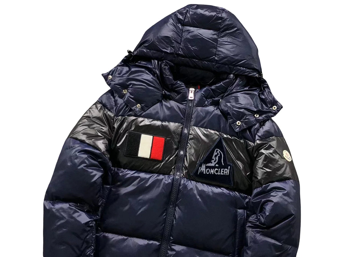 Moncler Gary Down Jacket — Navy