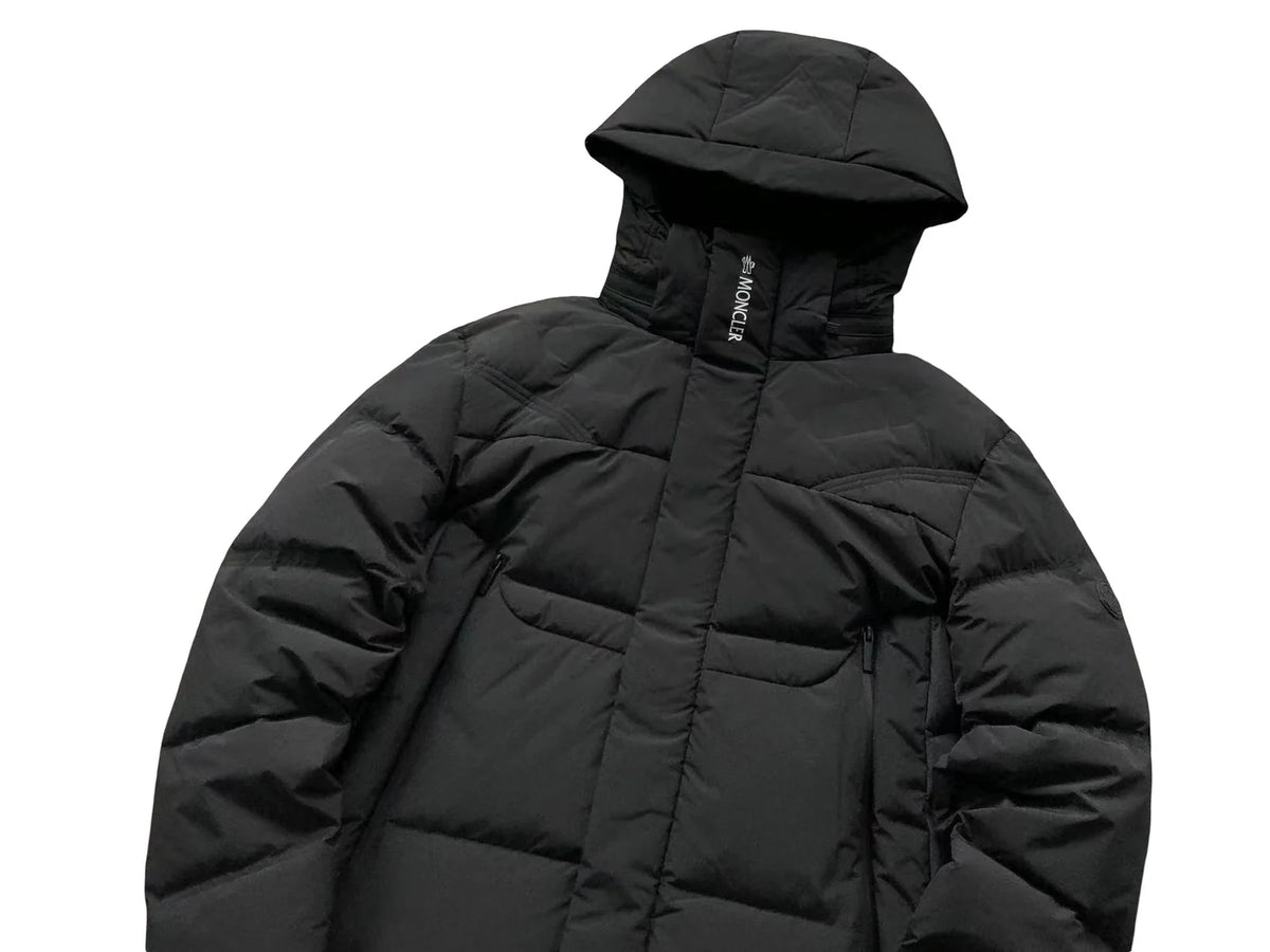 Moncler Technical Down Jacket — Black