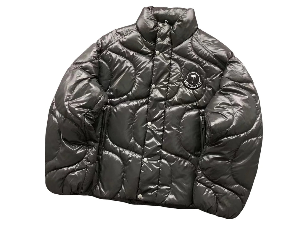 Moncler x Palm Angels Haunani Down Jacket — Grey