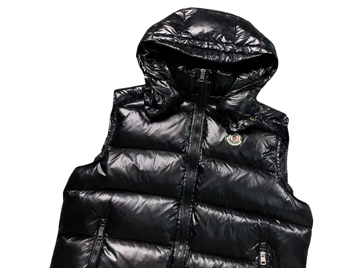 Moncler Bormes Gilet — Black