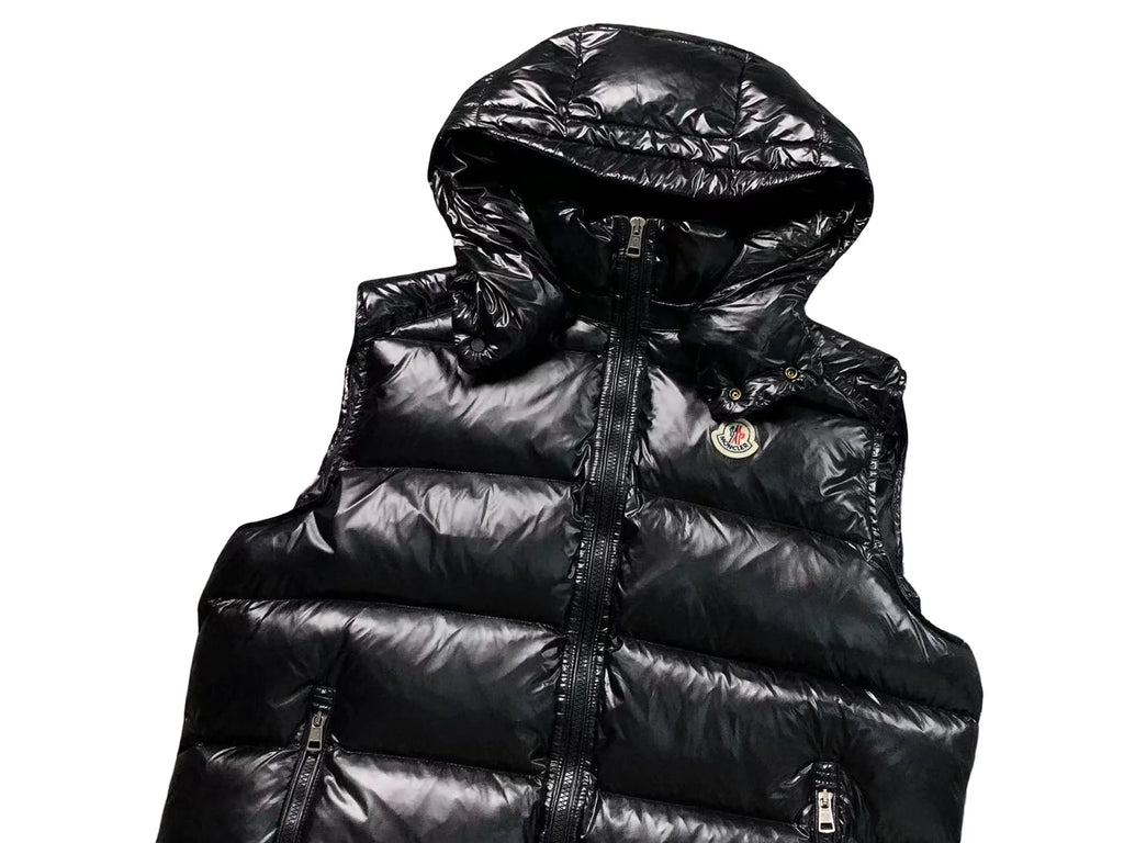 Moncler Bormes Gilet — Black
