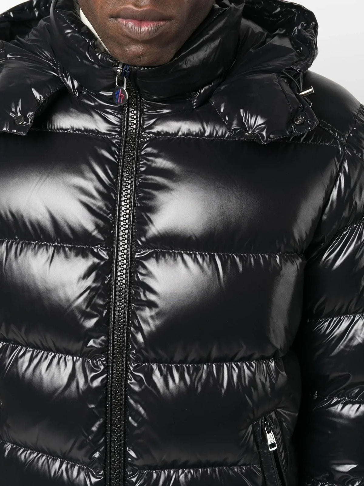Moncler Maya Jacket — Matte Black