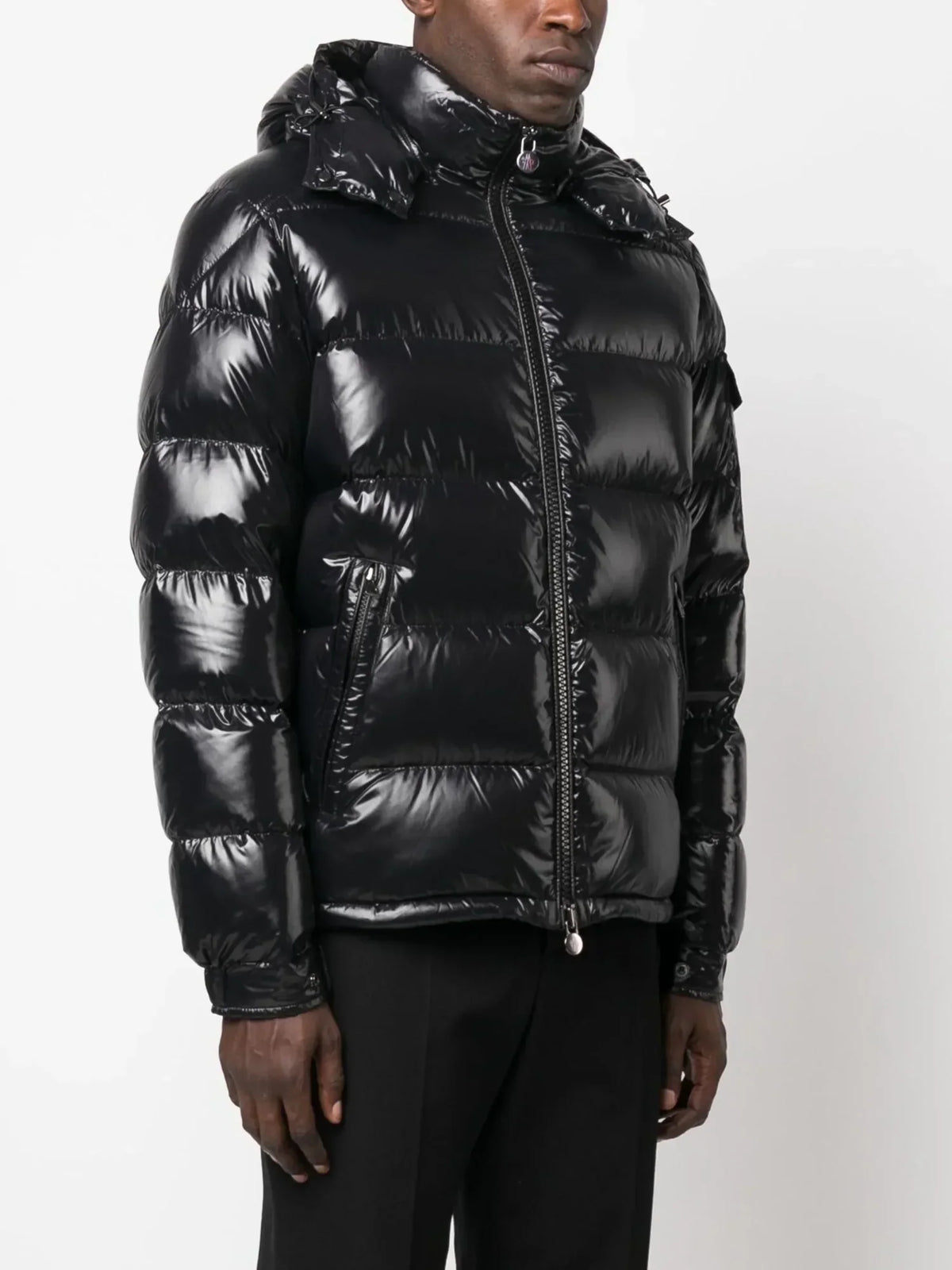 Moncler Maya Jacket — Matte Black