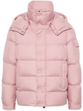 Moncler Maya 70th Anniversary Short Down Jacket — Pink