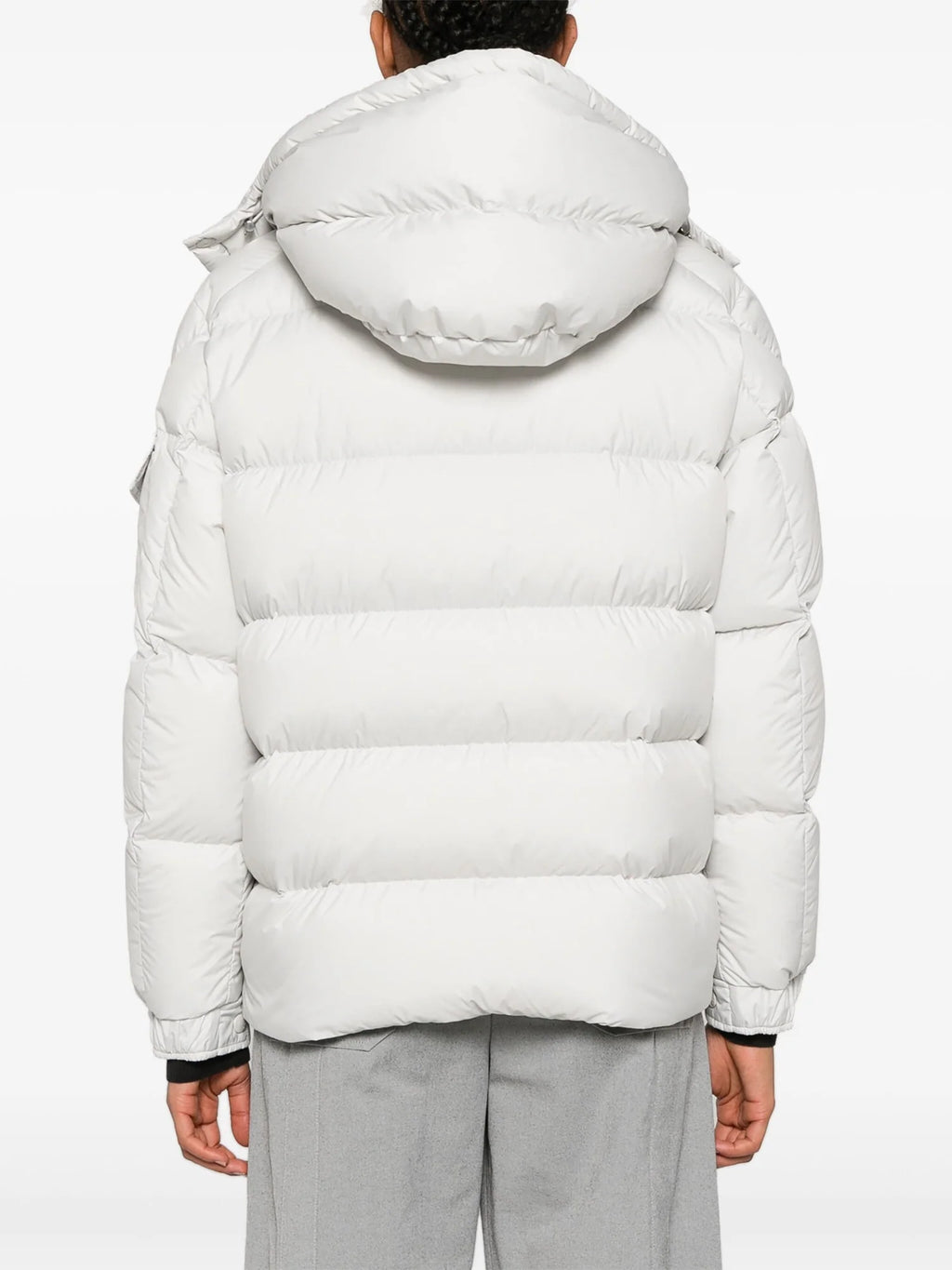 Moncler Maya 70th Anniversary Short Down Jacket — White