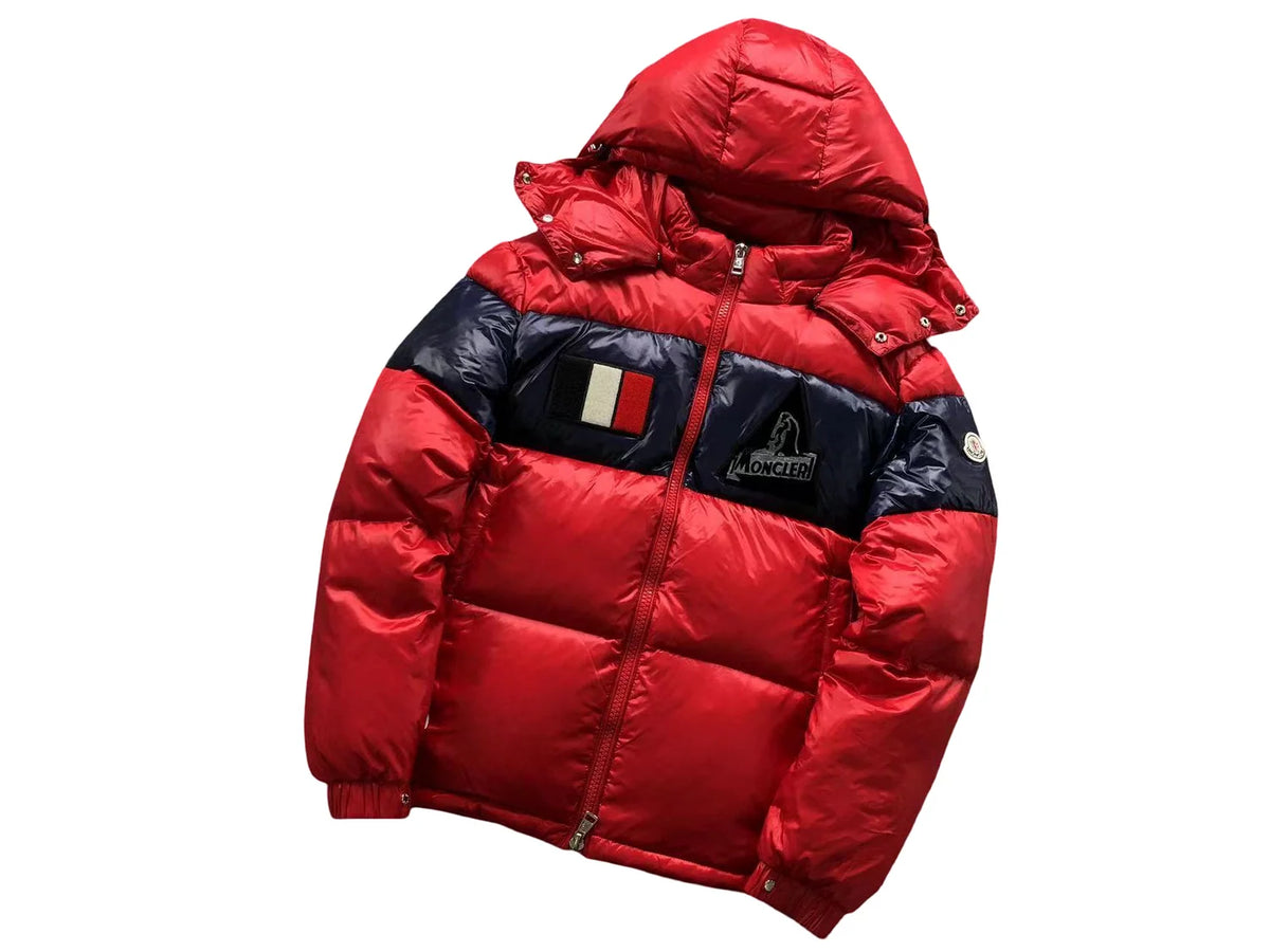 Moncler Gary Down Jacket — Red