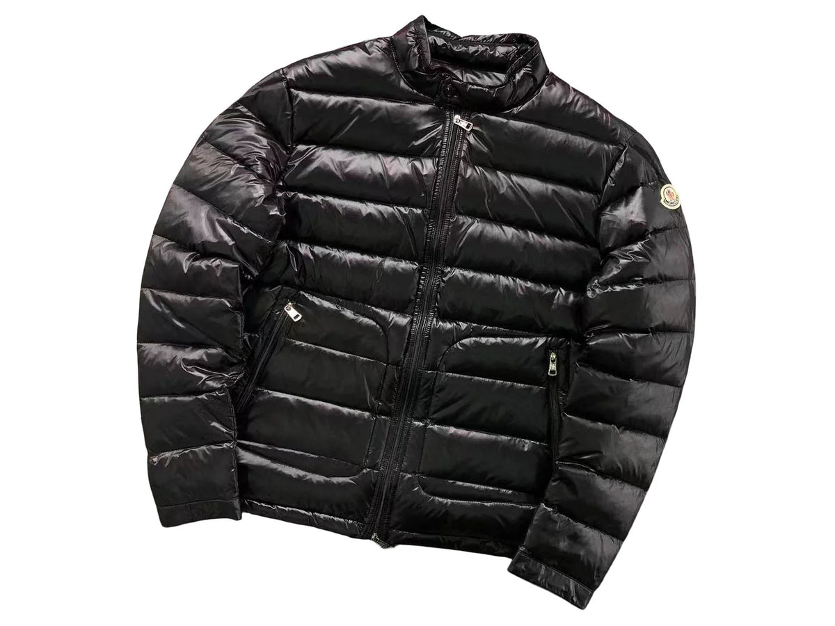 Moncler Acorus Puffer Jacket — Black