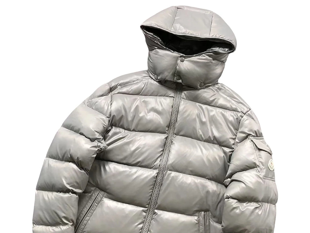 Moncler Maya Down Jacket — Grey