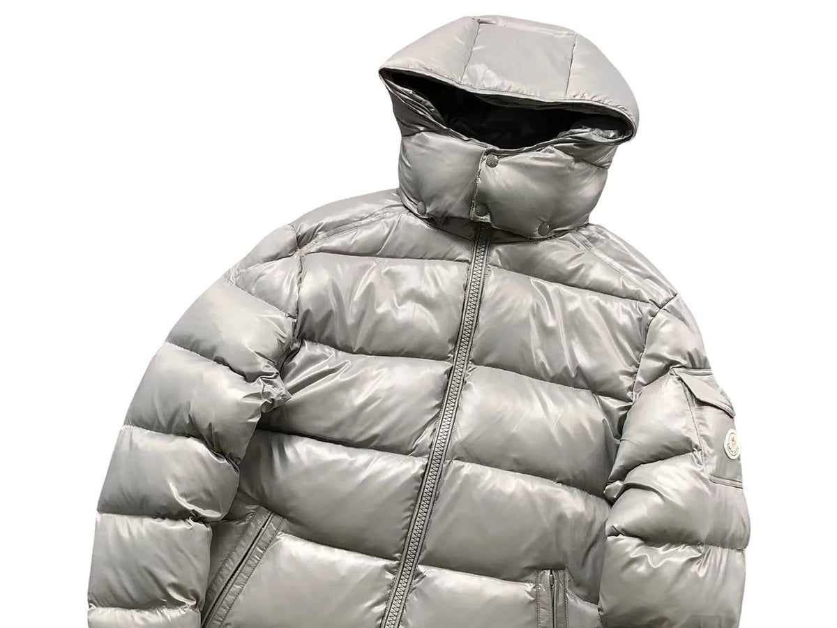 Moncler Maya Down Jacket — Grey