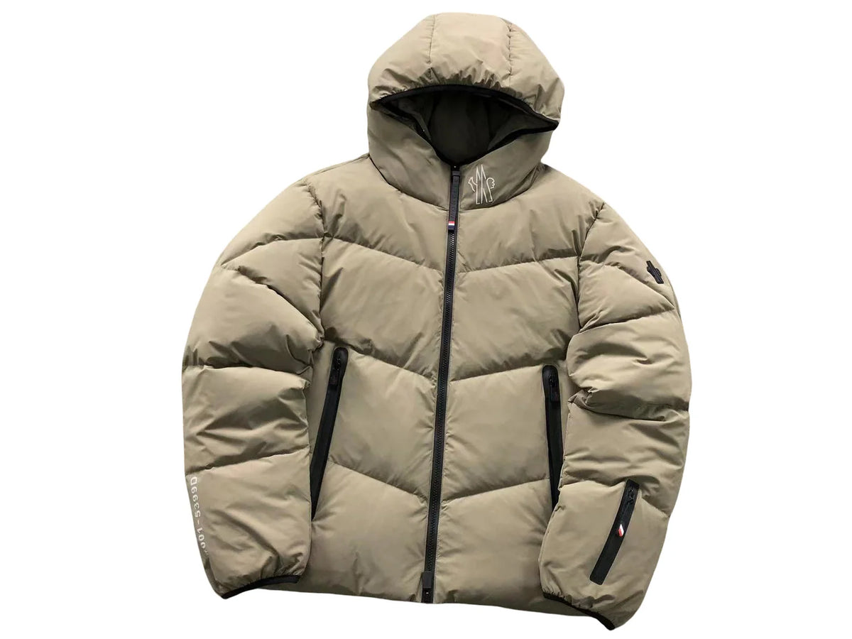 Moncler Arcesaz Down Jacket — Khaki