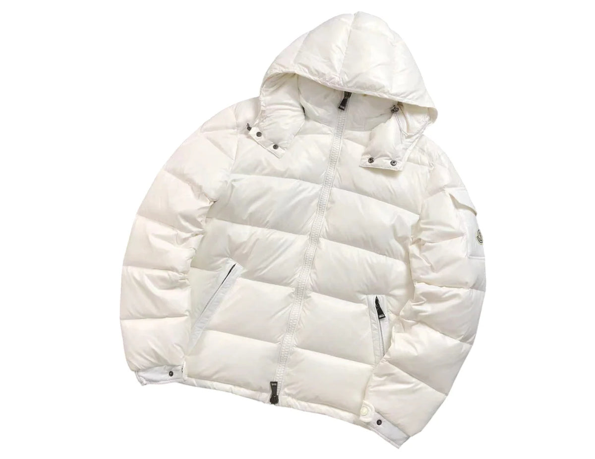 Moncler Maya Down Jacket — White