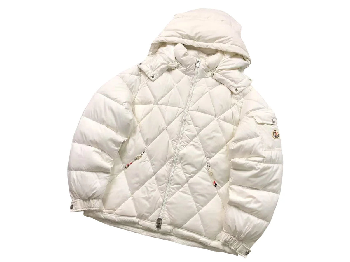 Moncler Averole Down Jacket — White