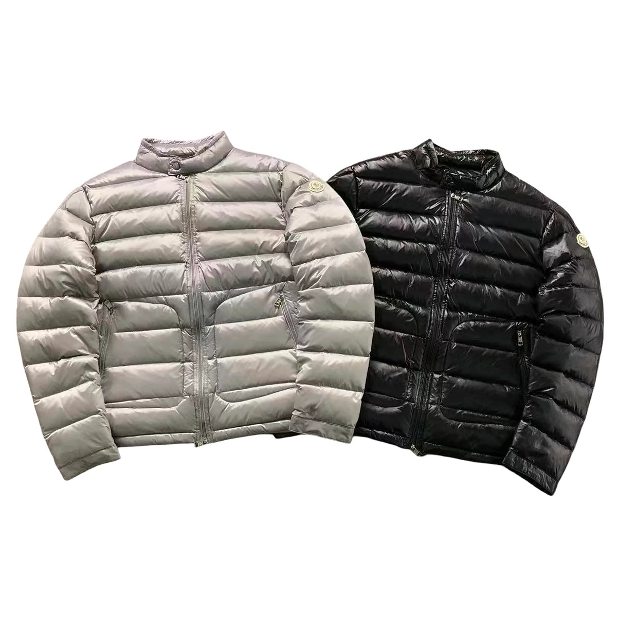 Moncler Acorus Puffer Jacket — Black