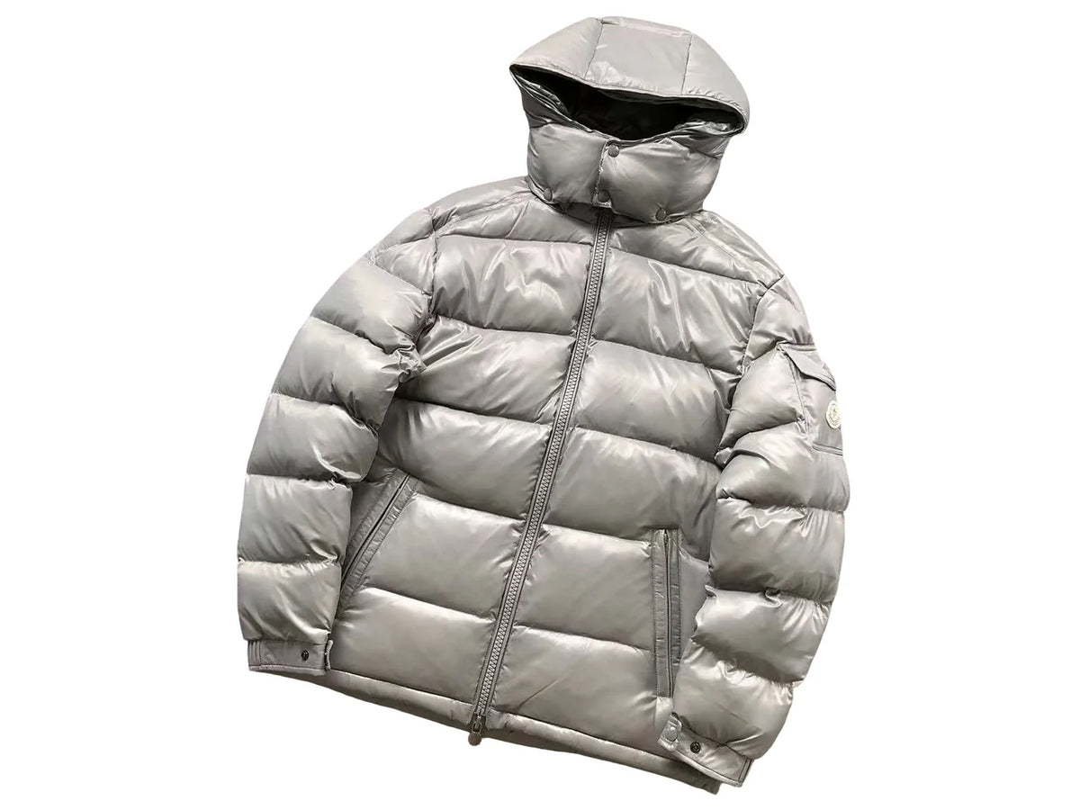 Moncler Maya Down Jacket — Grey