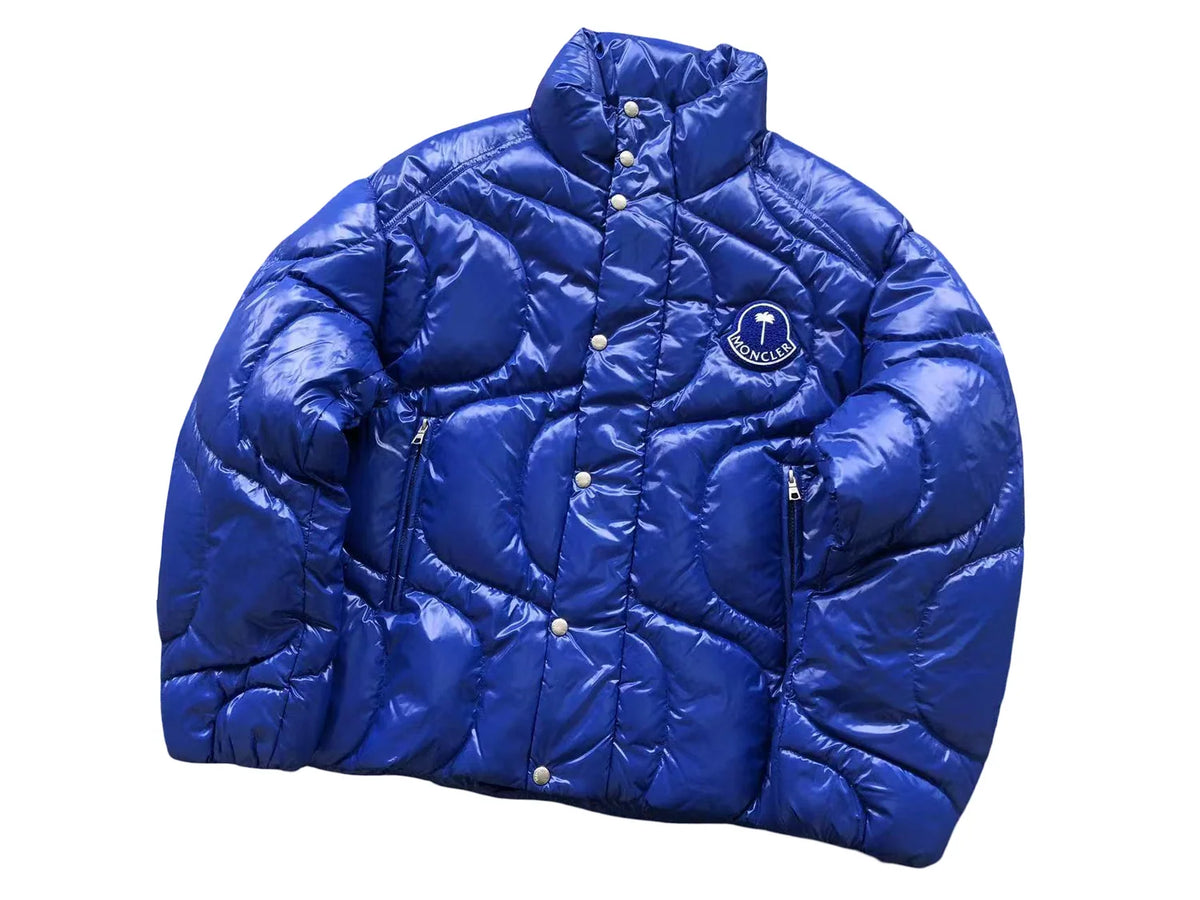 Moncler x Palm Angels Haunani Down Jacket — Blue
