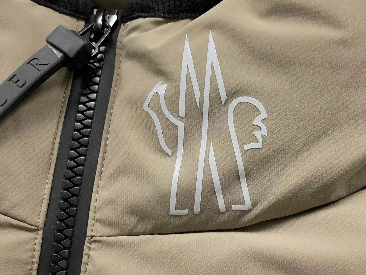 Moncler Arcesaz Down Jacket — Khaki