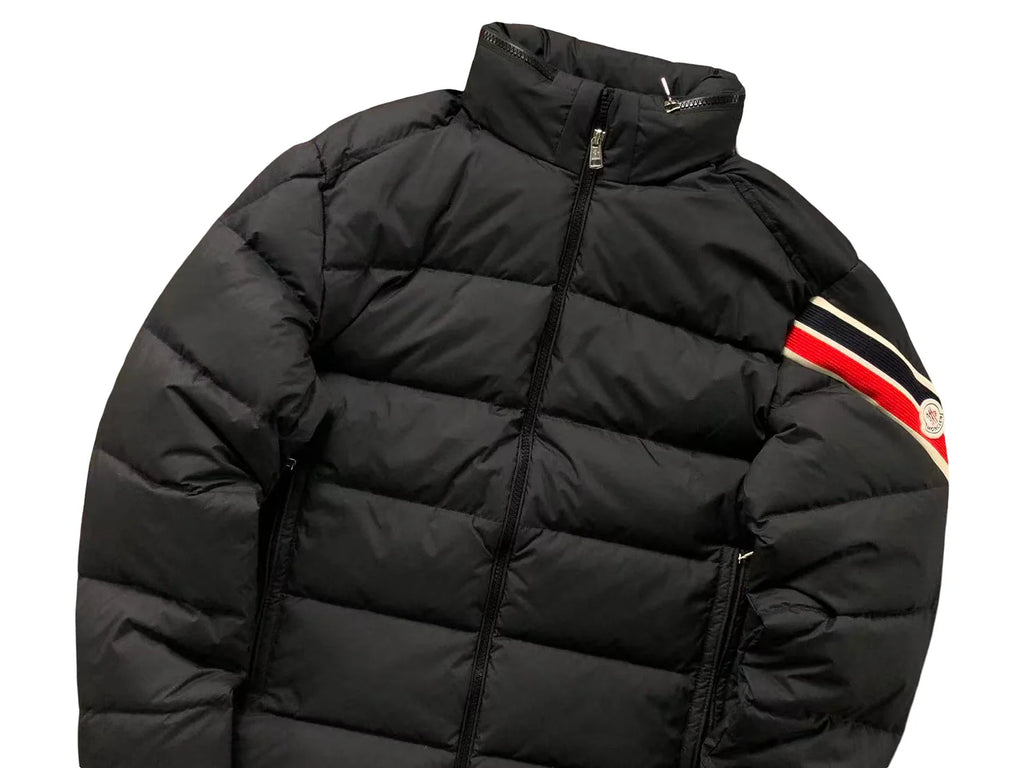 Moncler Solayan Down Jacket — Black