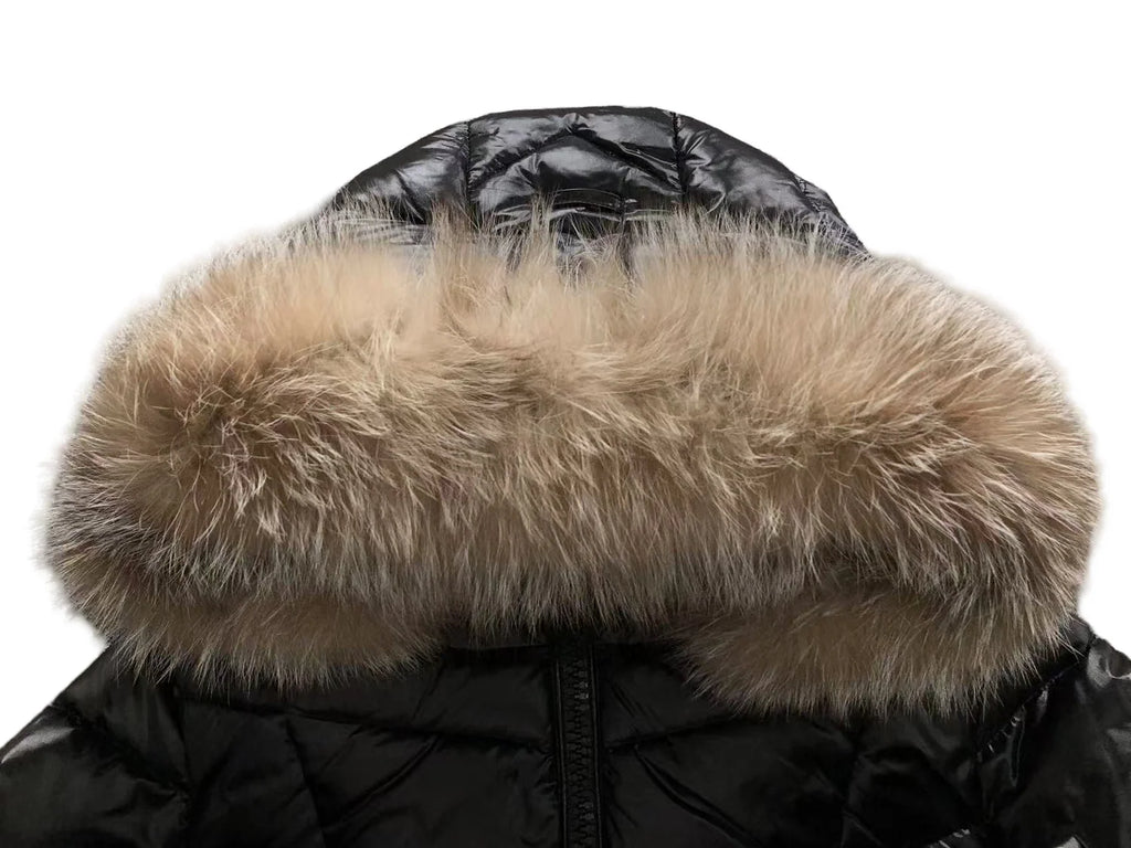 Moncler Women's Moka Parka — Black