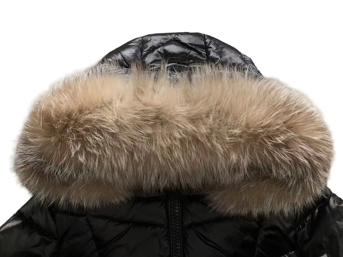 Moncler Women's Moka Parka — Black