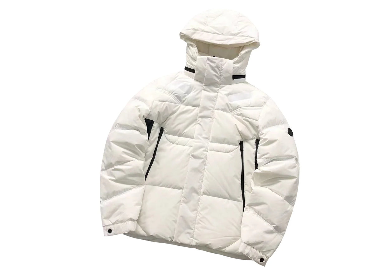 Moncler Technical Down Jacket — White