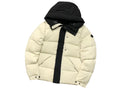Moncler Madeira Down Jacket — Cream & Black