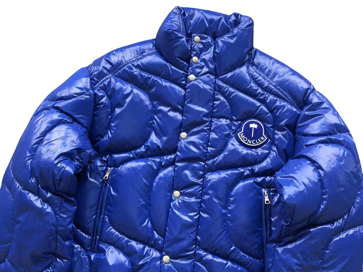 Moncler x Palm Angels Haunani Down Jacket — Blue