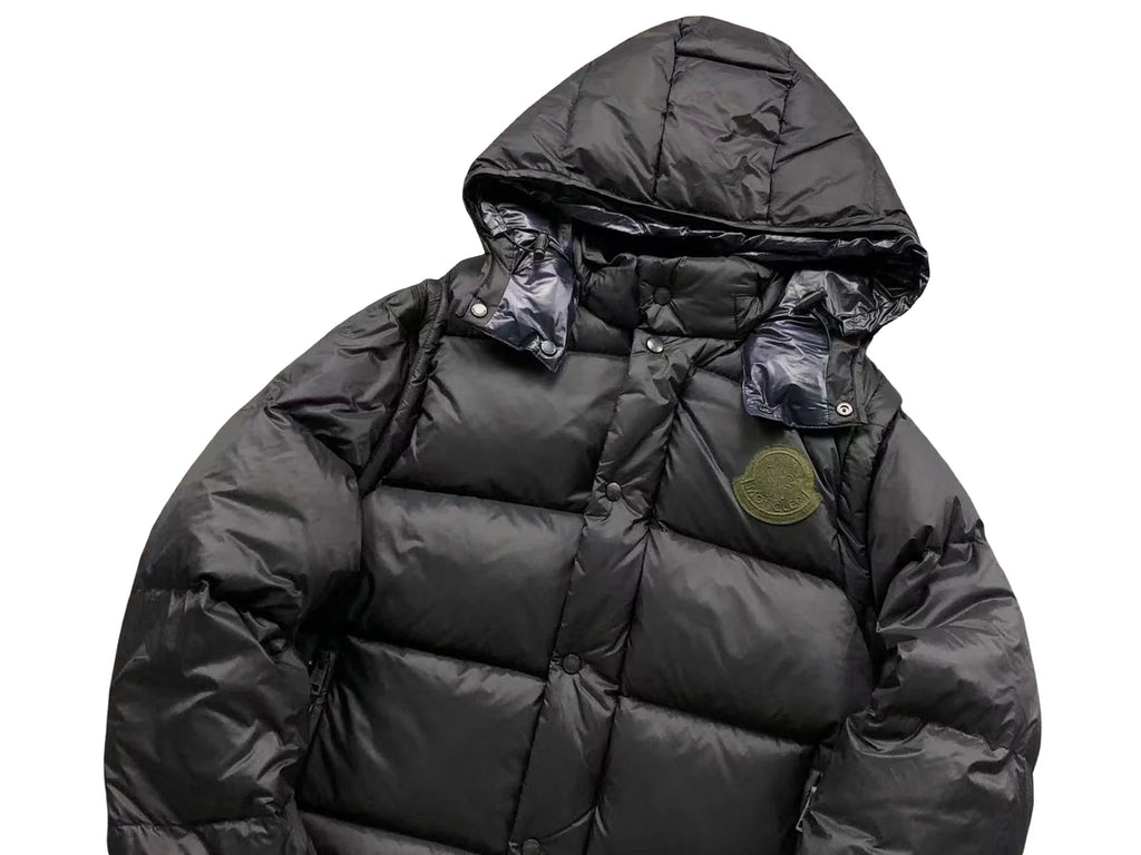 Moncler Cyclone Down Jacket — Black
