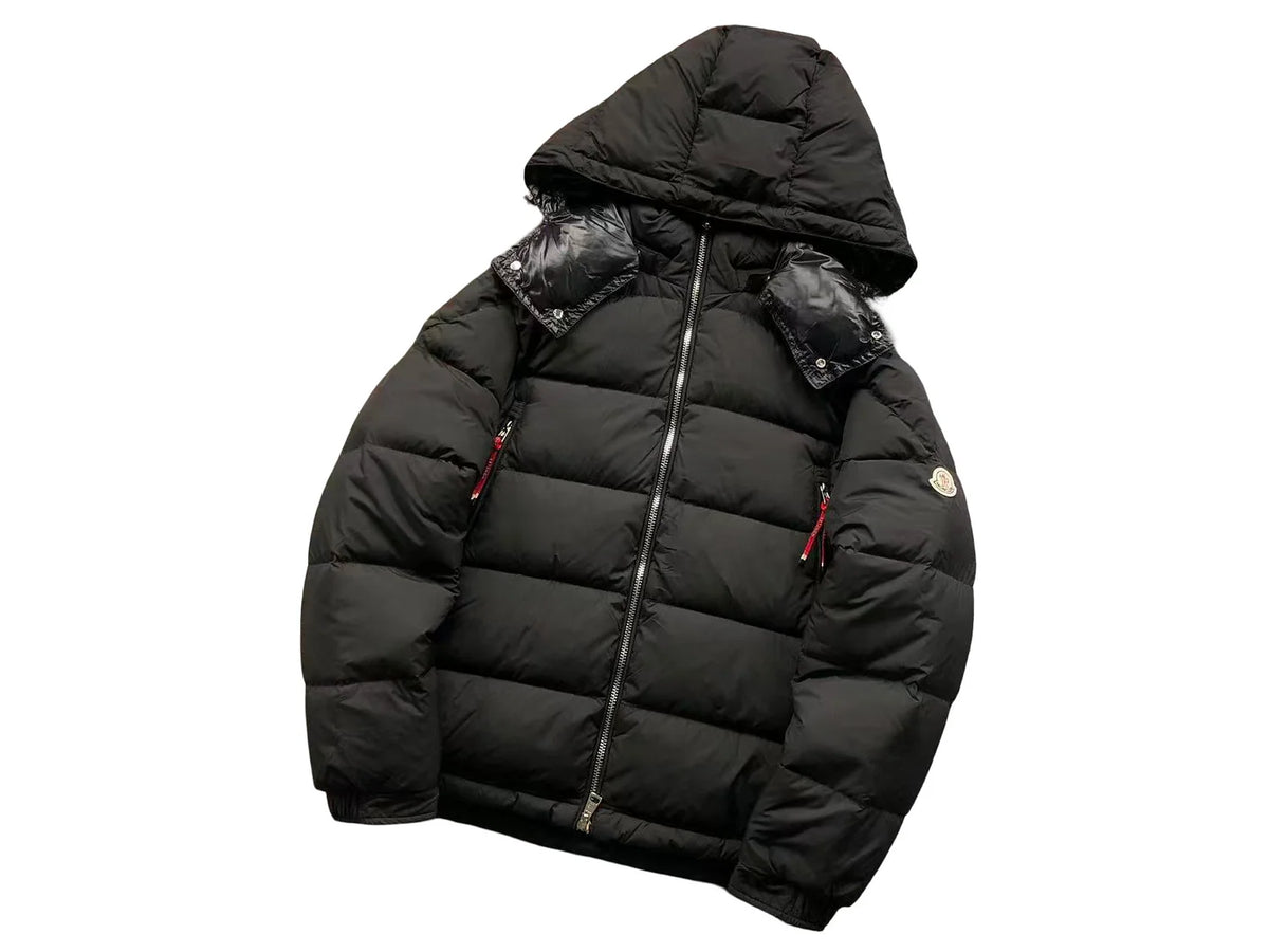 Moncler Poirier Down Jacket — Black