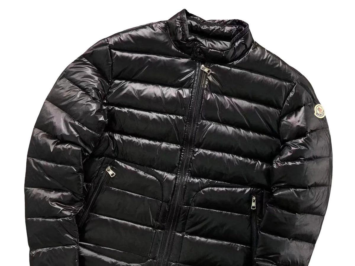 Moncler Acorus Puffer Jacket — Black