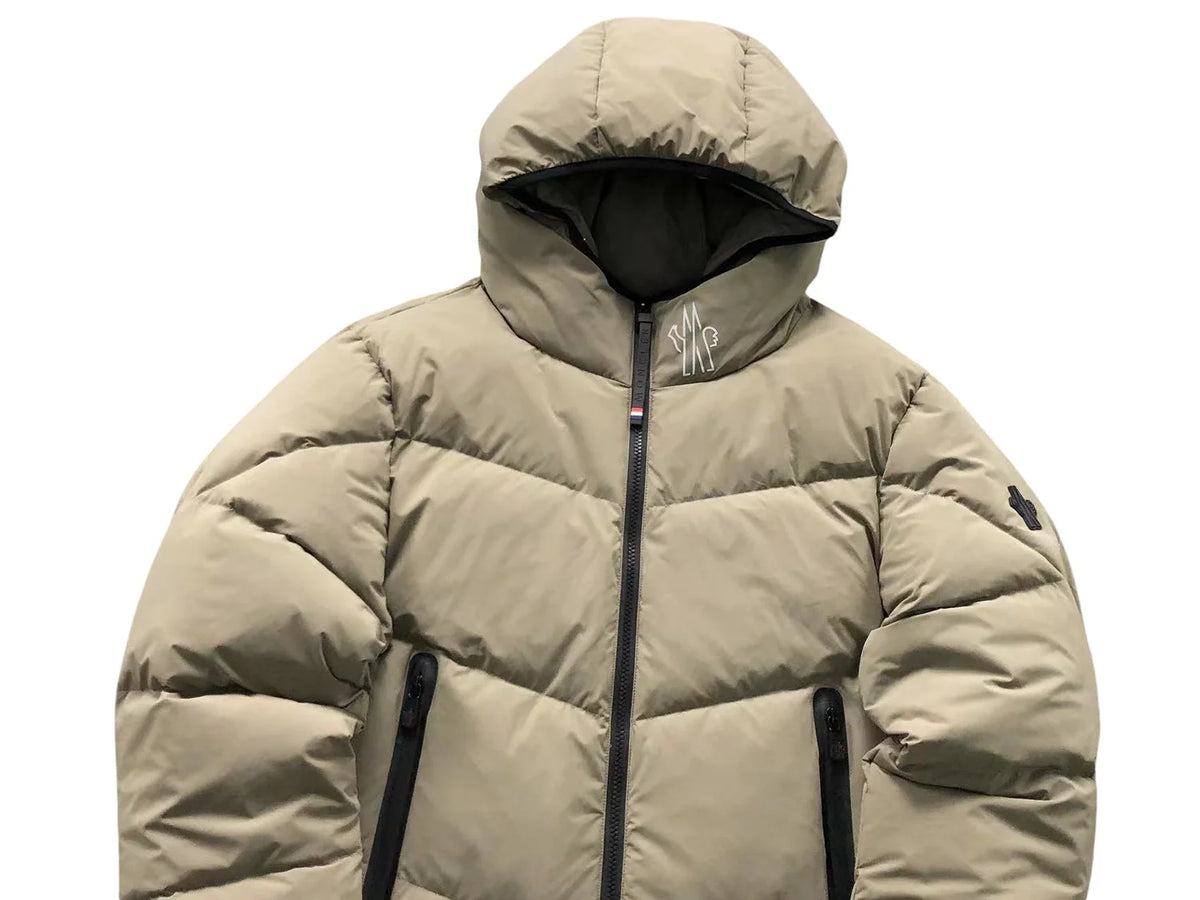 Moncler Arcesaz Down Jacket — Khaki