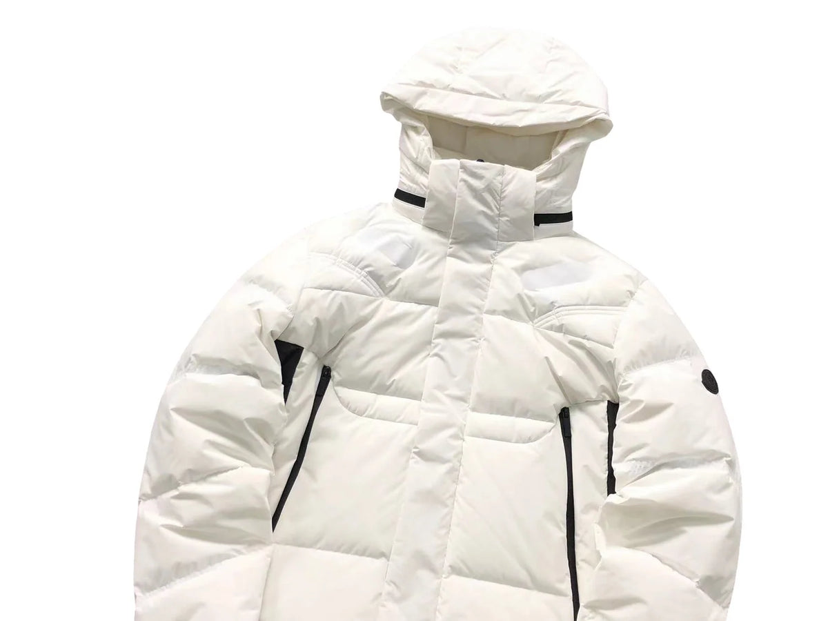 Moncler Technical Down Jacket — White