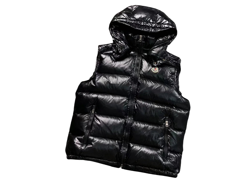 Moncler Bormes Gilet — Black