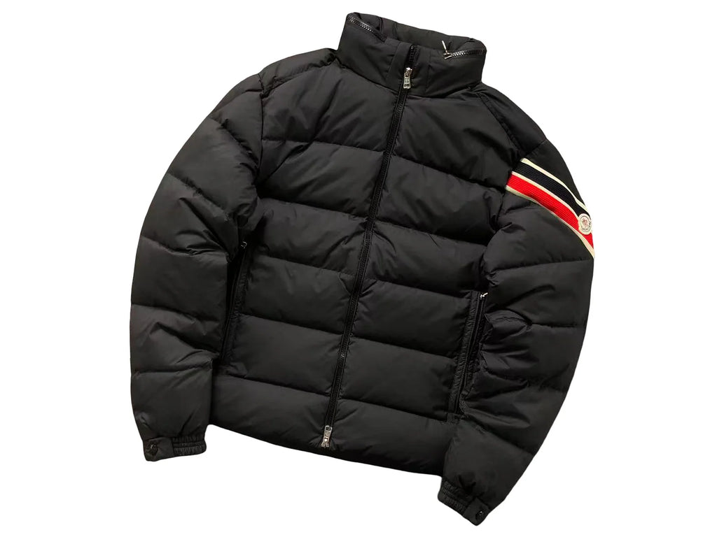 Moncler Solayan Down Jacket — Black