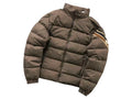 Moncler Solayan Down Jacket — Brown