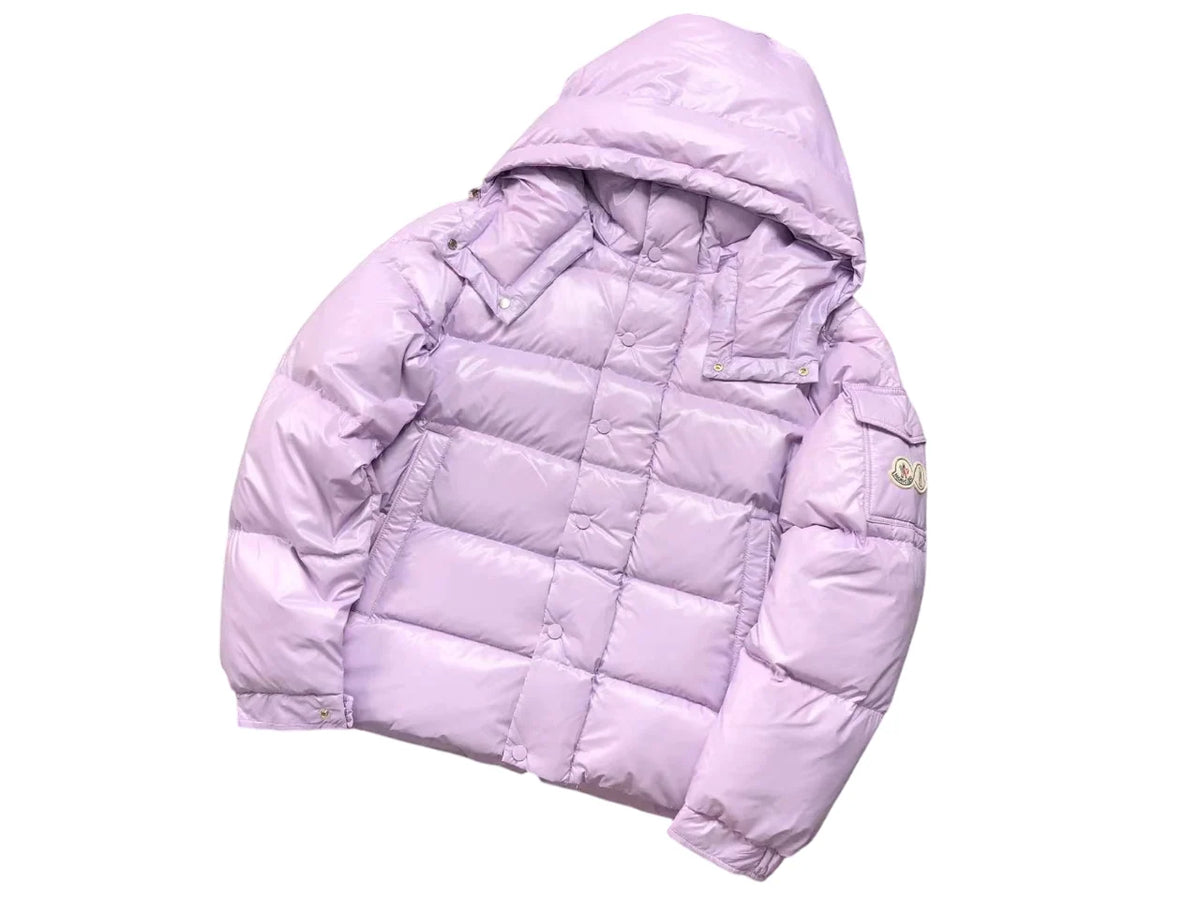 Moncler Maya 70th Anniversary Down Jacket — Pink