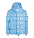 Moncler Maya 70 Jacket — Sky Blue