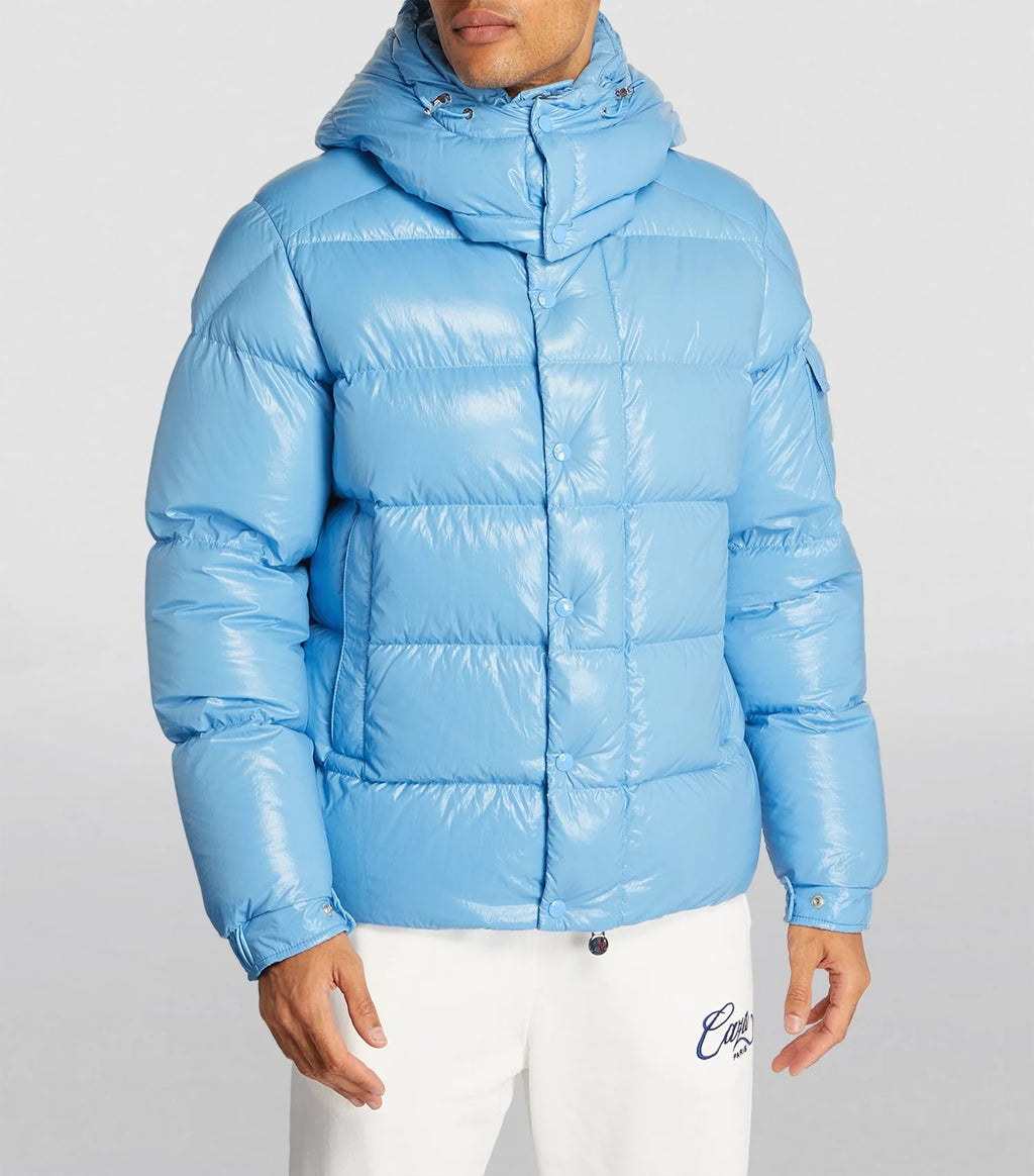 Moncler Maya 70 Jacket — Sky Blue