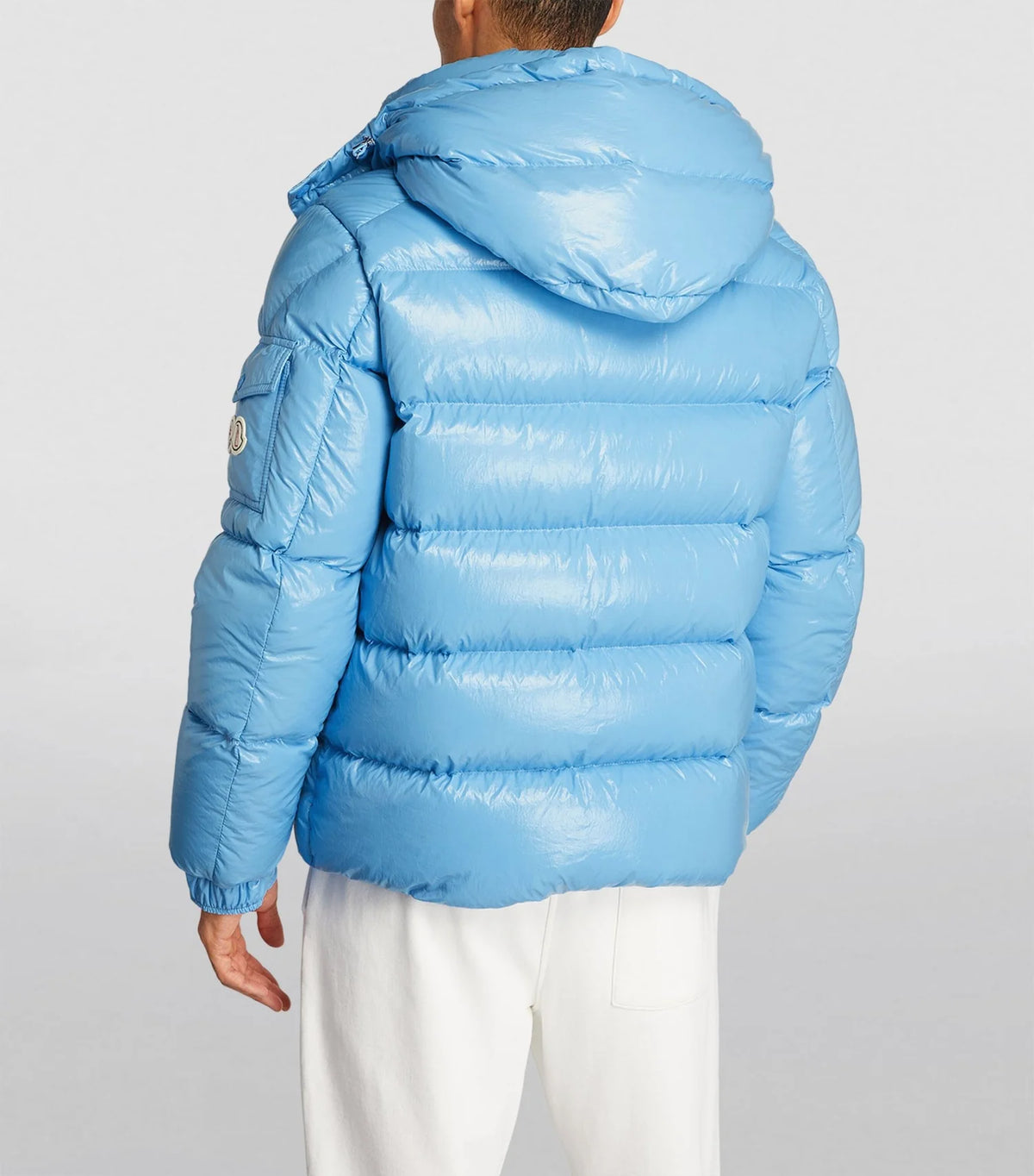 Moncler Maya 70 Jacket — Sky Blue